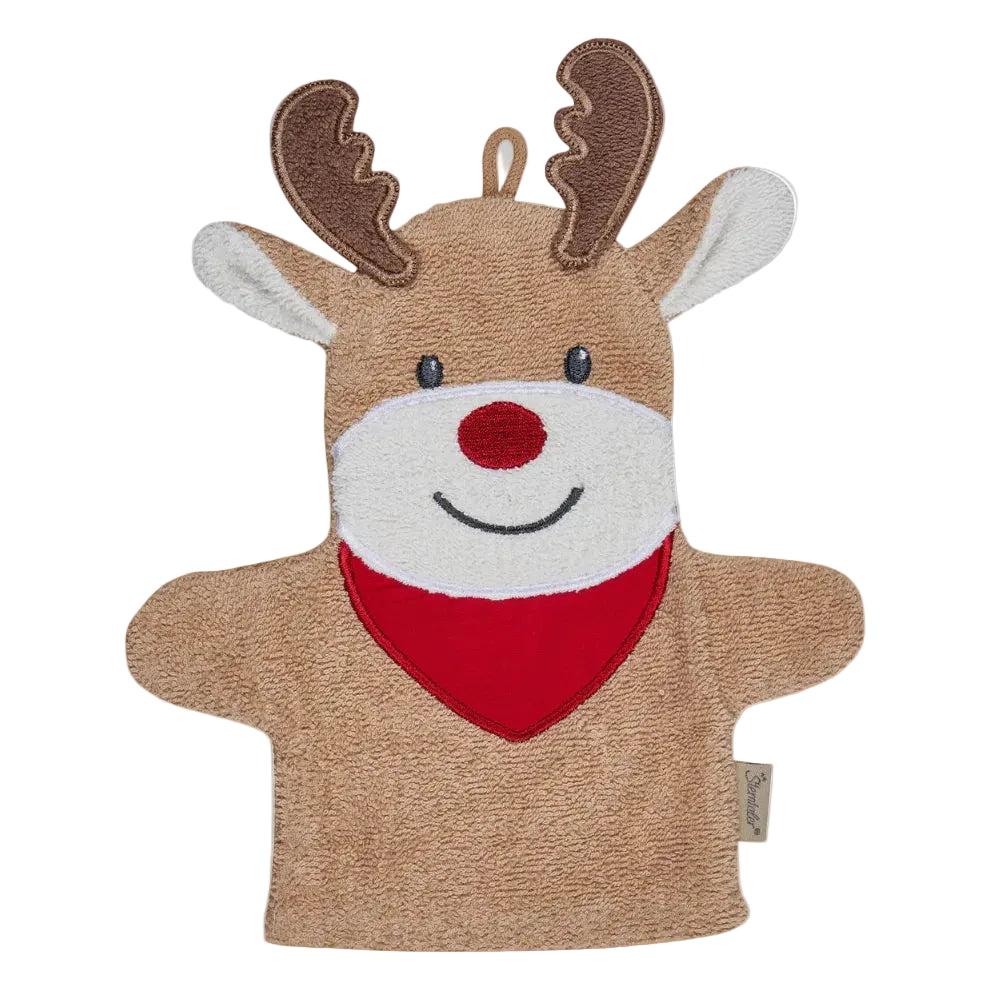Sterntaler Waschhandschuh Rentier