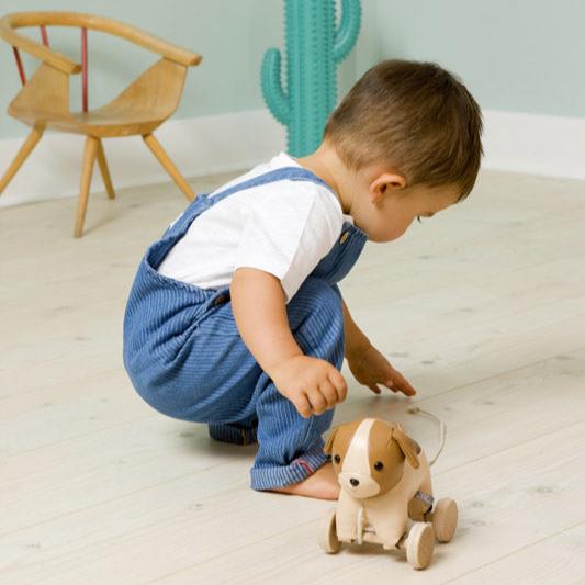 little big friends Nachziehspielzeug Adrian der Hund