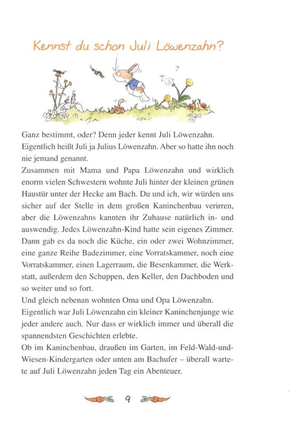 Juli Löwenzahn. Die schönsten Vorlesegeschichten von besten Freunden und vielen kleinen Abenteuern
