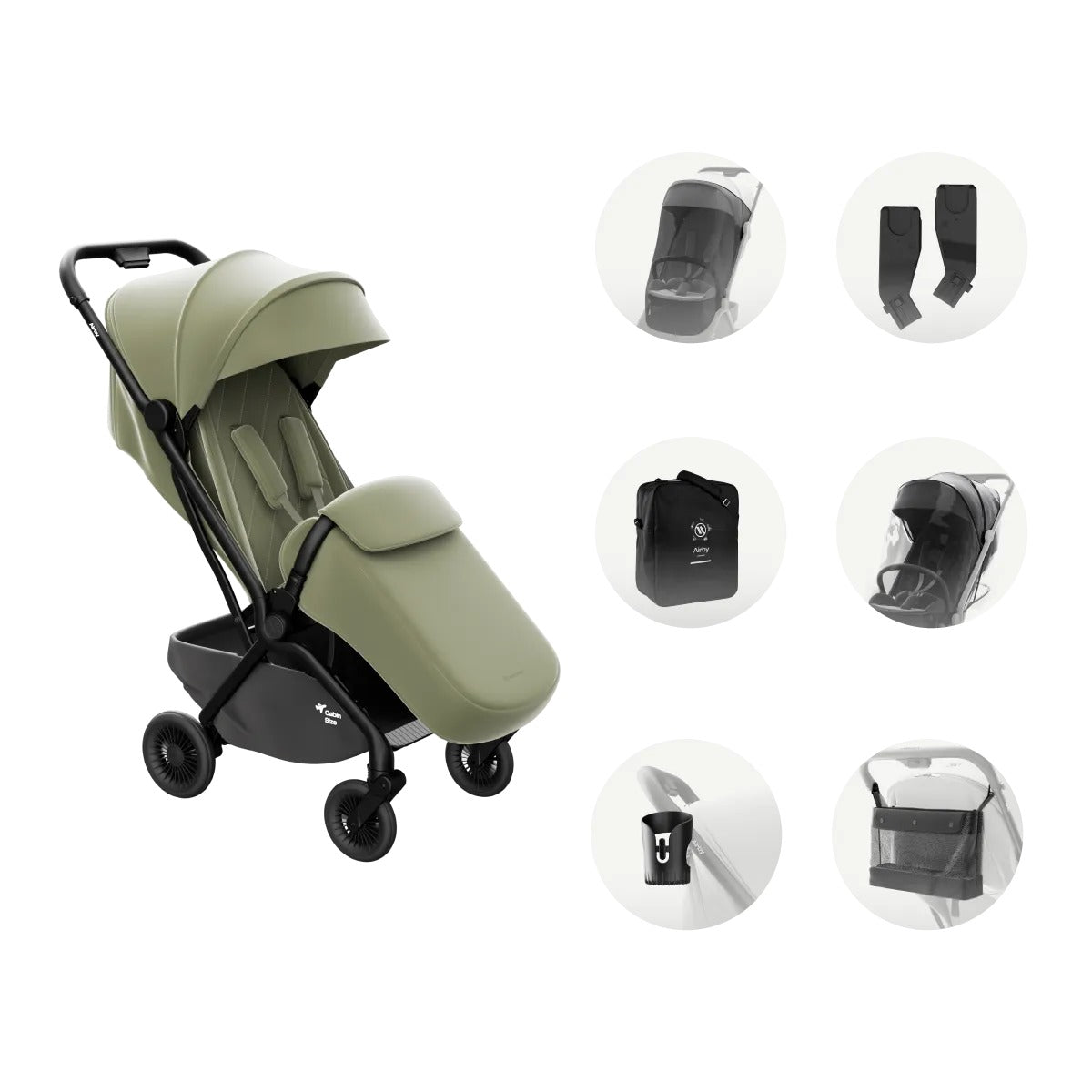 Avionaut Airby GO Plus Set Olive
