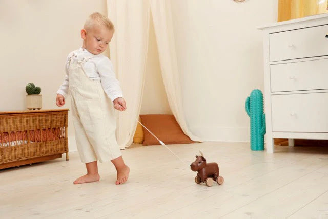 little big friends Nachziehspielzeug Bruce der Elch
