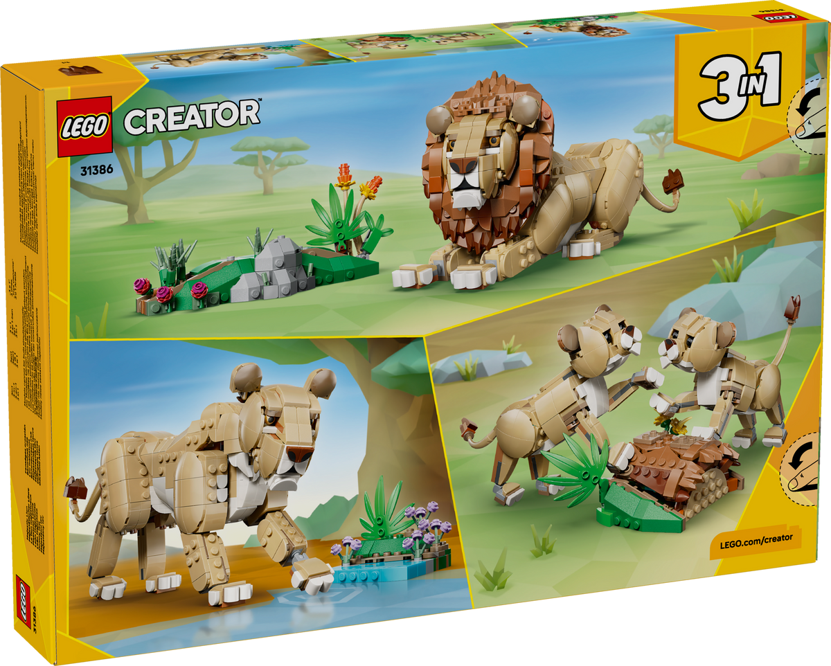 LEGO Wilde Tiere: Majestätischer Löwe