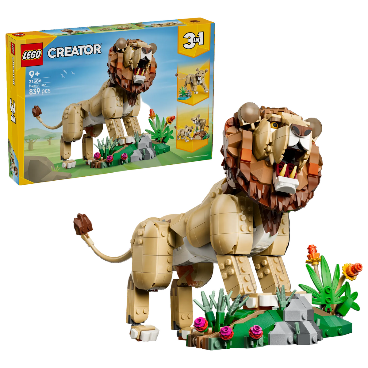 LEGO Wilde Tiere: Majestätischer Löwe