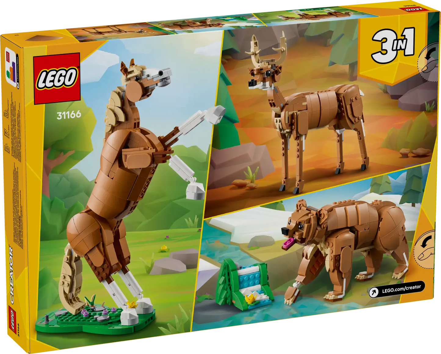 LEGO® Creator 3-in-1-Sets #31166 Prächtiges Ross