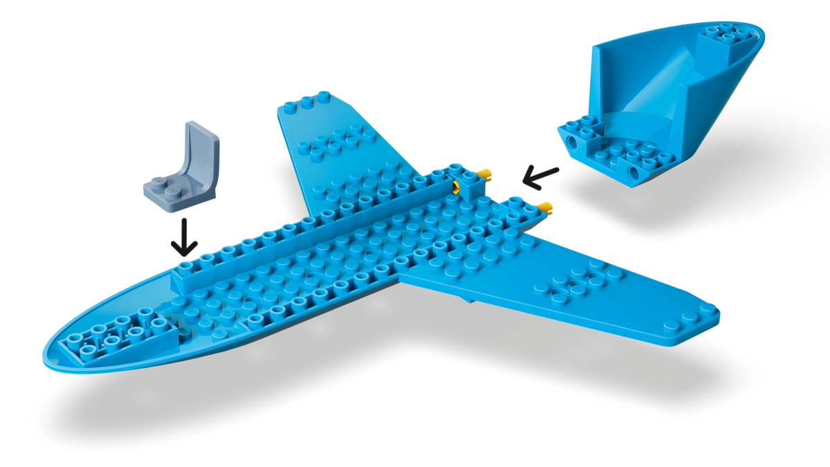 LEGO Passagierjet