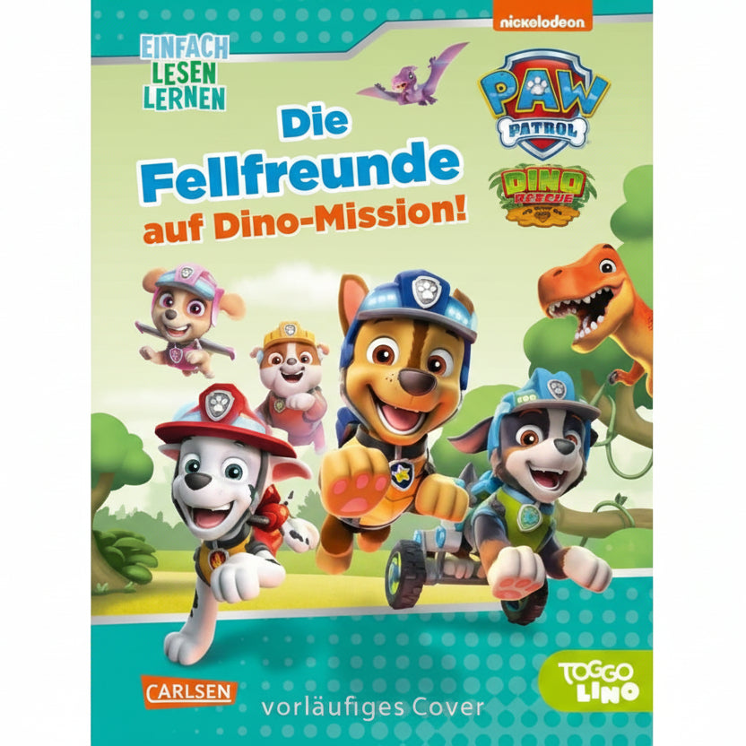 PAW Patrol Erstlesebuch: Die Fellfreunde auf Dino-Mission!
