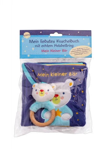 Mein liebstes Kuschelbuch mit echtem Holzbeißring. Mein kleiner Bär