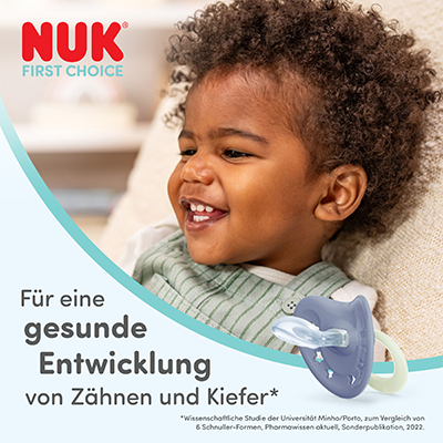 NUK First Choice Classic Day & Night Silikon Schnuller