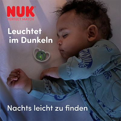 NUK Perfect Match Air Night Silikon-Schnuller