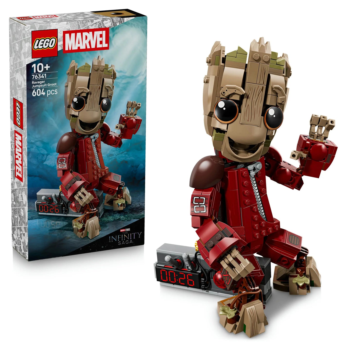 LEGO® Marvel #76341 Groot im Ravager-Outfit