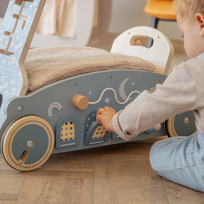 Label Label 3-in-1 Schaukel, Lauflernwagen und Rutschauto