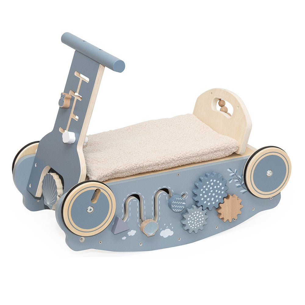 Label Label 3-in-1 Schaukel, Lauflernwagen und Rutschauto