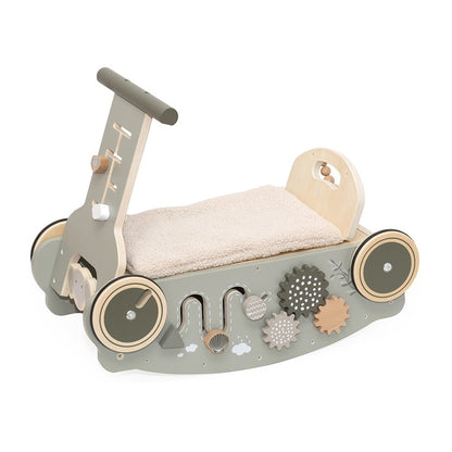 Label Label 3-in-1 Schaukel, Lauflernwagen und Rutschauto