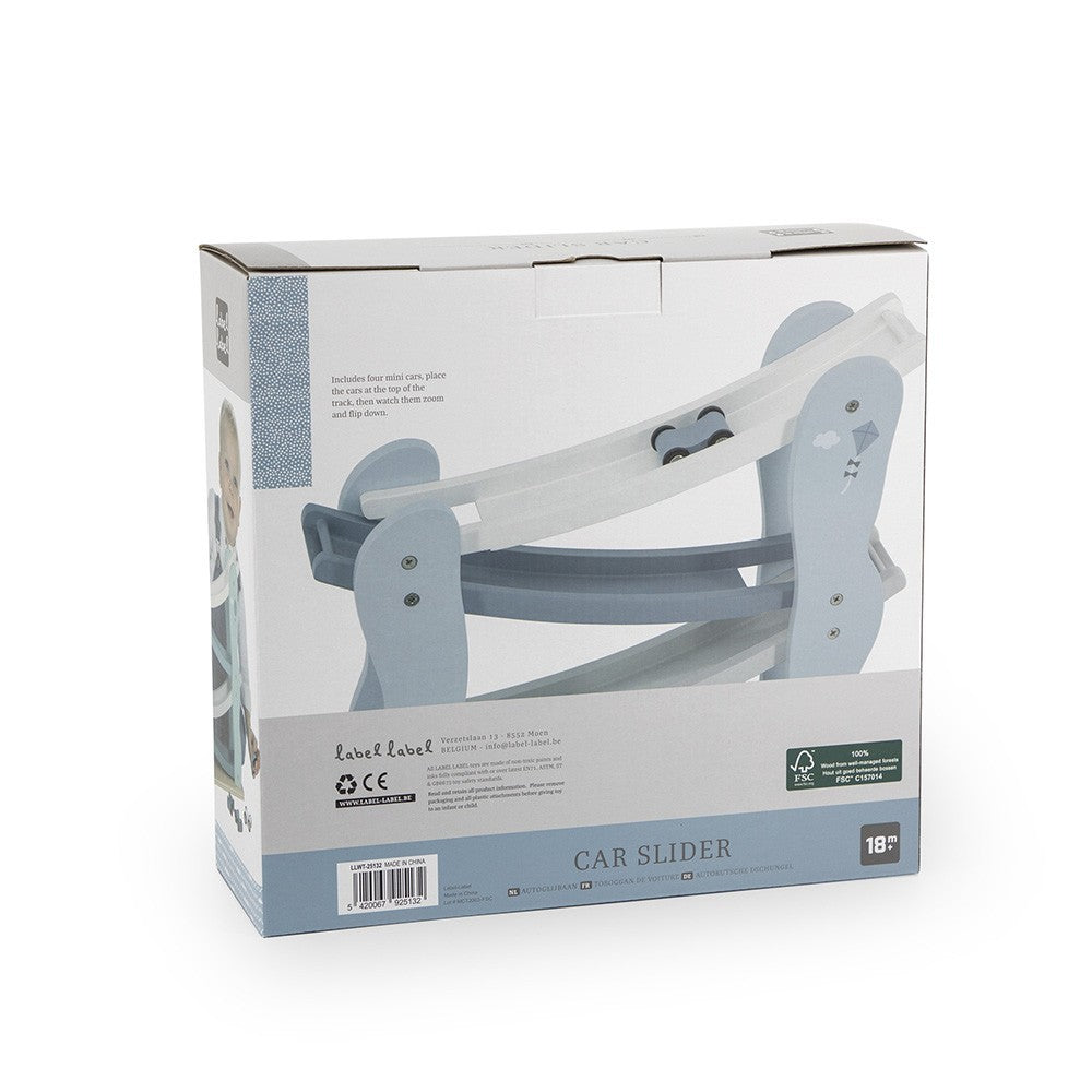 Label Label Auto-Rennbahn
