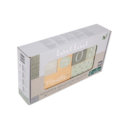 Label Label Meilenstein-Bausteine