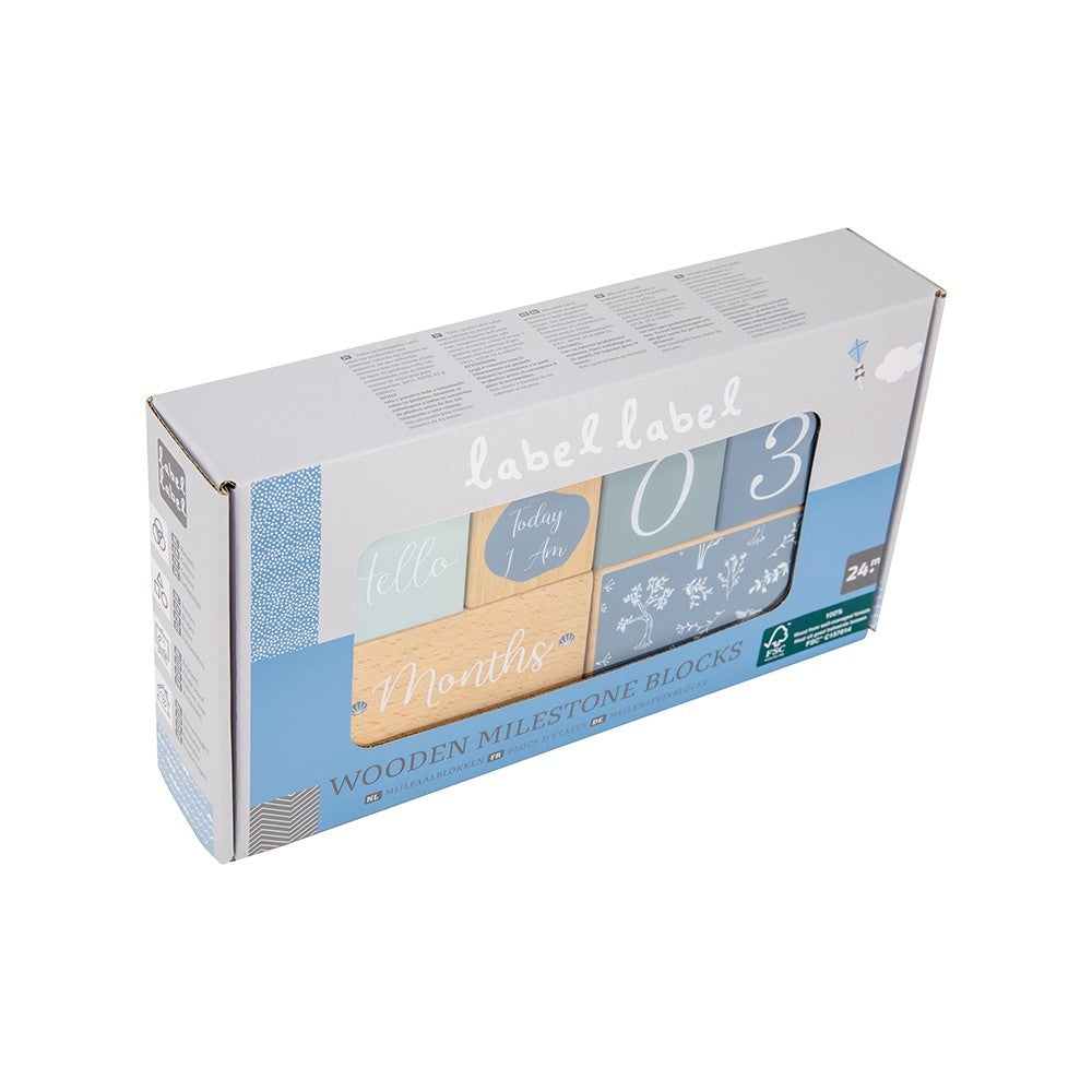 Label Label Meilenstein-Bausteine