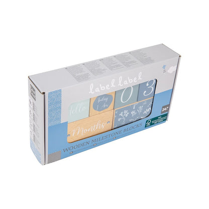 Label Label Meilenstein-Bausteine
