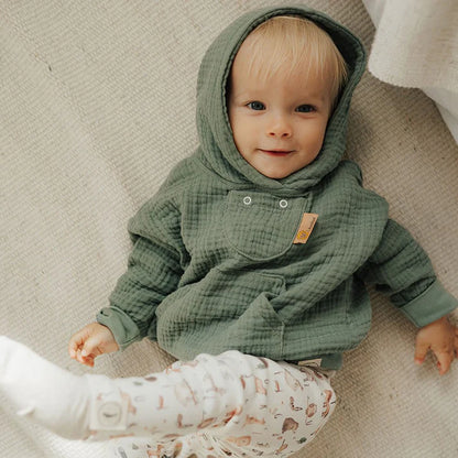 Löwenkind Hoodie mit Pad-Tasche