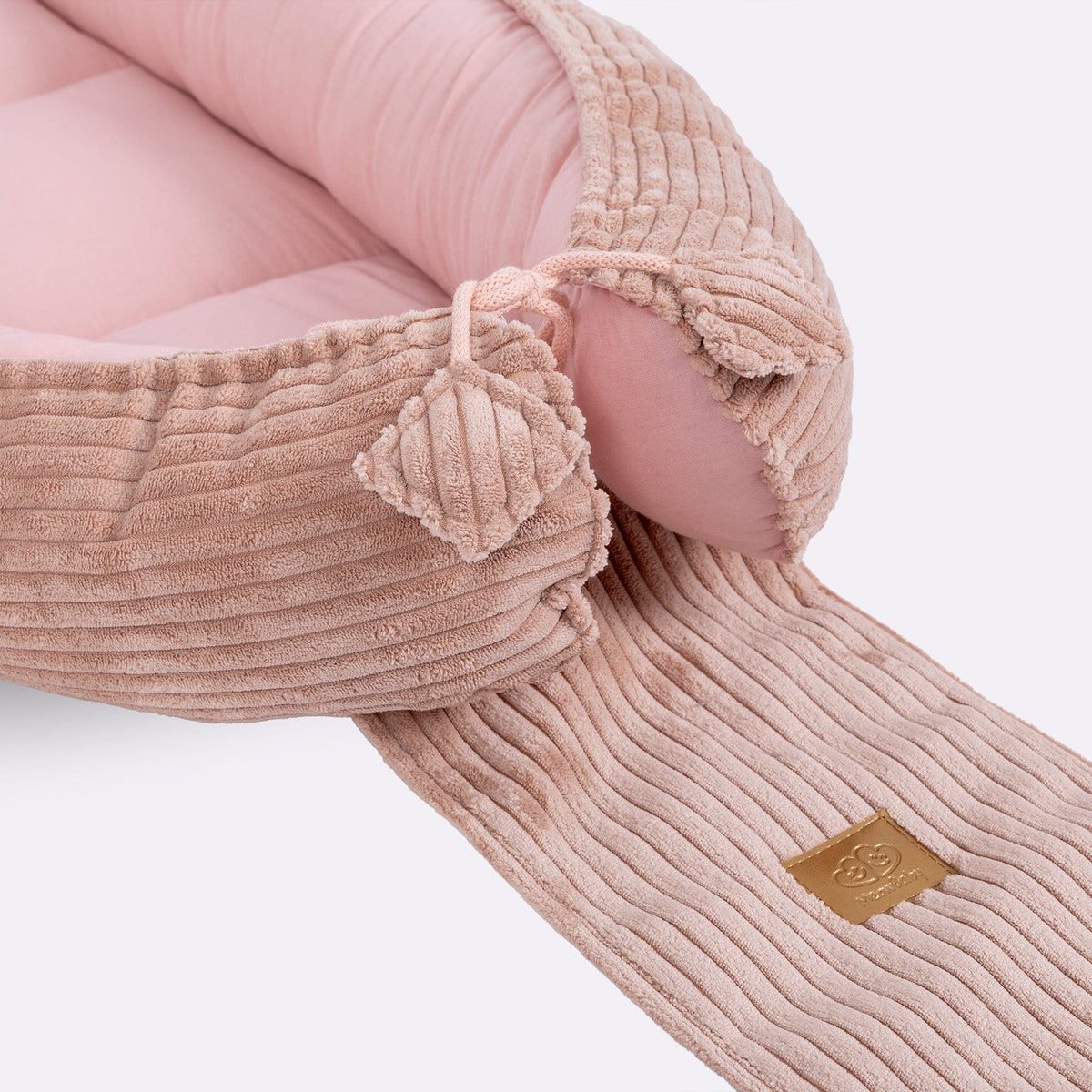 MeowBaby.de MeowBaby Babynest Cord – Classic Cord Edition für Neugeborene