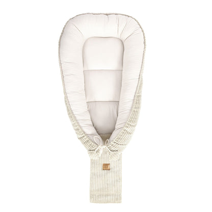 MeowBaby.de MeowBaby Babynest Cord – Classic Cord Edition für Neugeborene