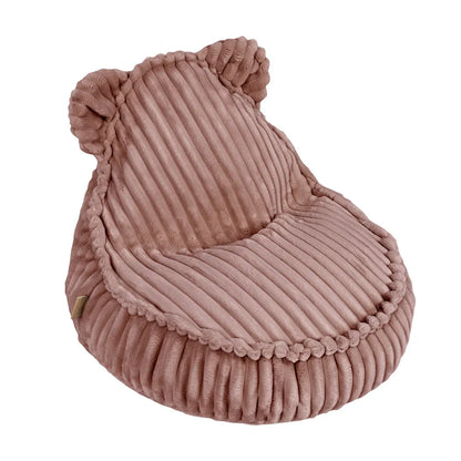 MeowBaby.de MeowBaby Kindersessel Bären-Sitzsack Churros - Plüschcord Edition