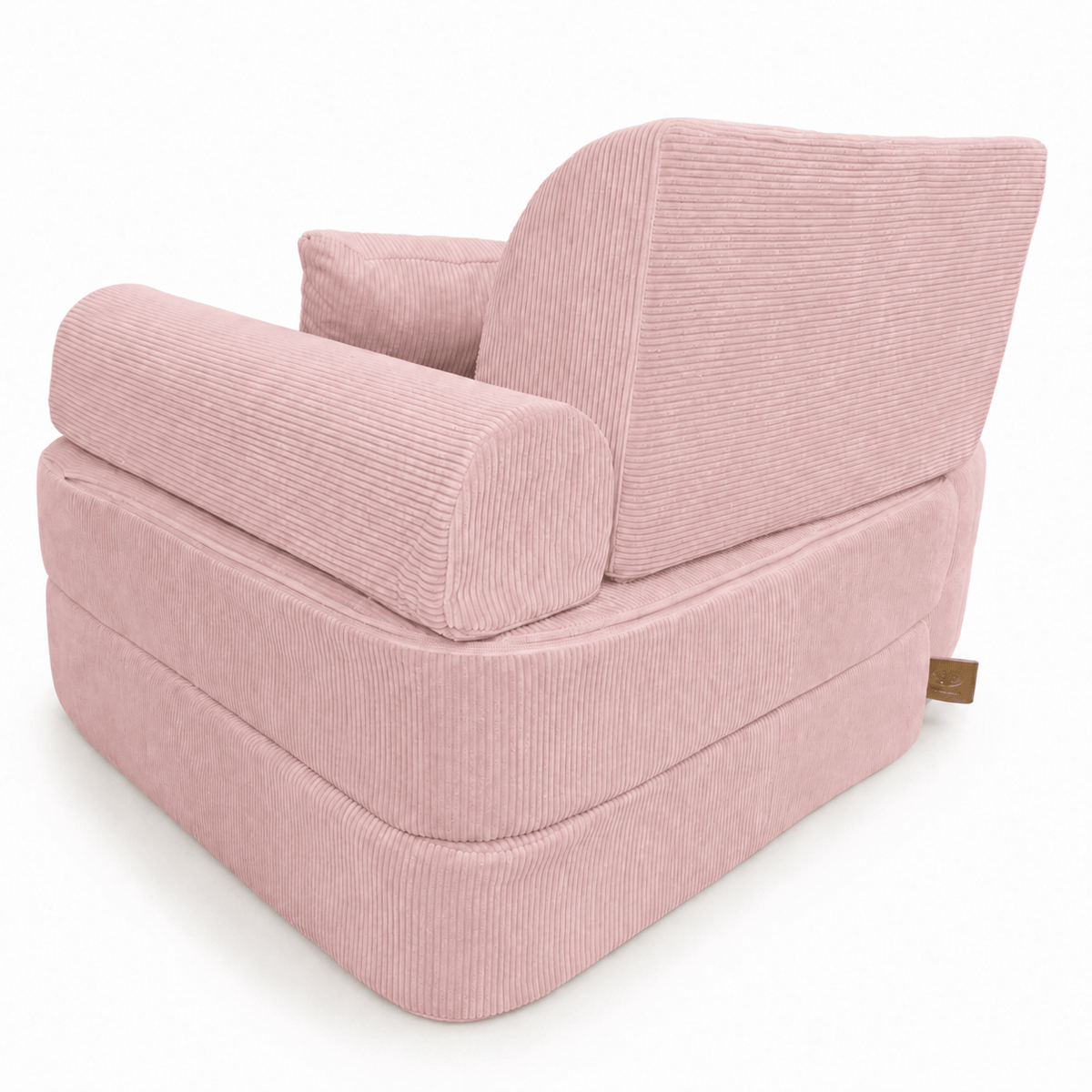 MeowBaby.de MeowBaby Kindersessel 3-in-1 Max Premium Cord - faltbare Kindercouch & Spielmatratze - Slim Cord Edition