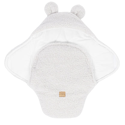 MeowBaby.de MeowBaby Einschlagdecke mit Bärenohren Bearly