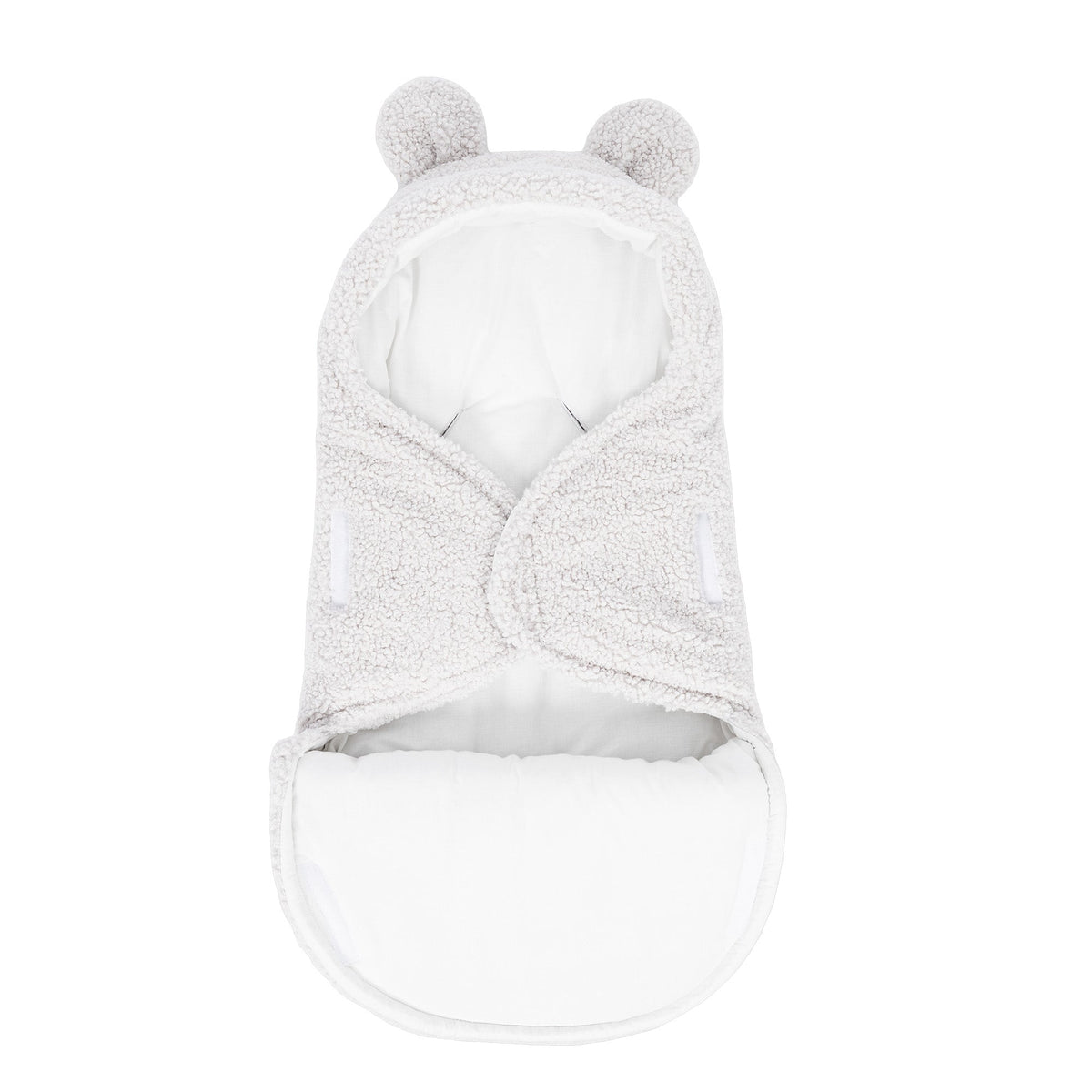 MeowBaby.de MeowBaby Einschlagdecke mit Bärenohren Bearly