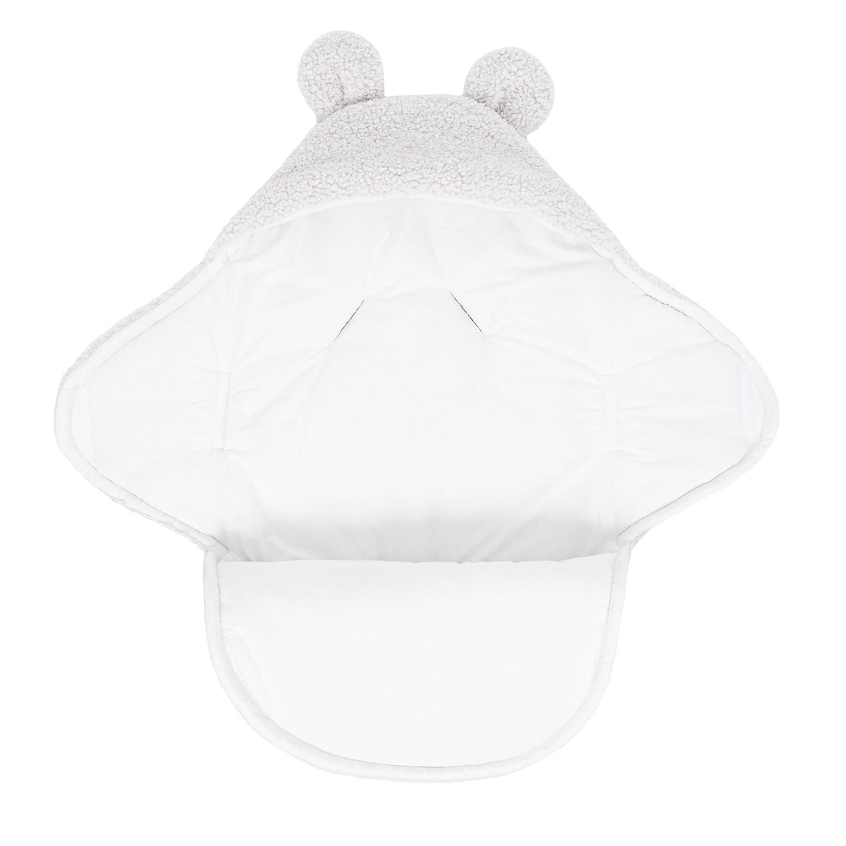 MeowBaby.de MeowBaby Einschlagdecke mit Bärenohren Bearly