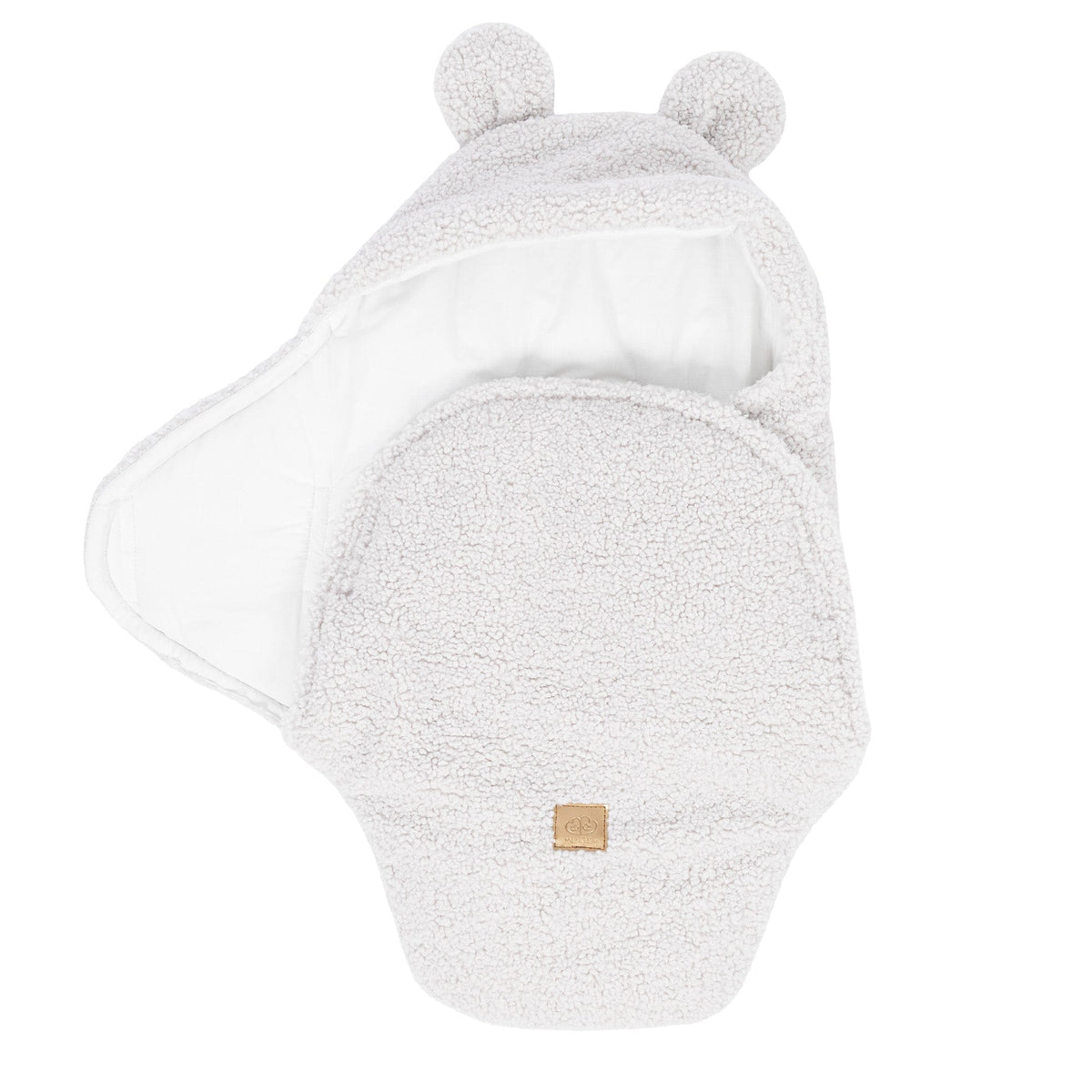 MeowBaby.de MeowBaby Einschlagdecke mit Bärenohren Bearly