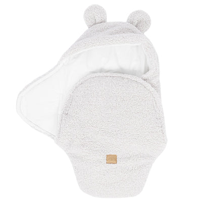 MeowBaby.de MeowBaby Einschlagdecke mit Bärenohren Bearly