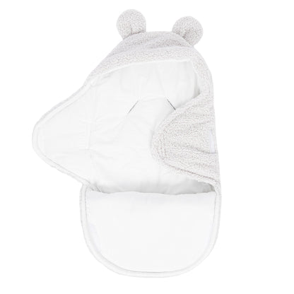 MeowBaby.de MeowBaby Einschlagdecke mit Bärenohren Bearly