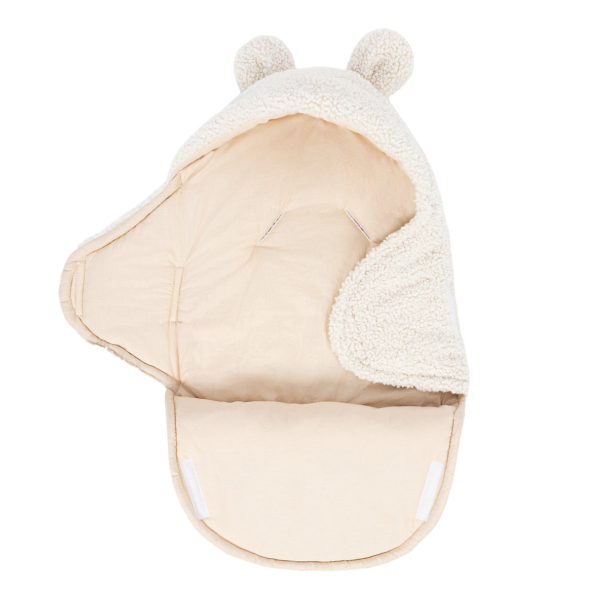 MeowBaby.de MeowBaby Einschlagdecke mit Bärenohren Bearly