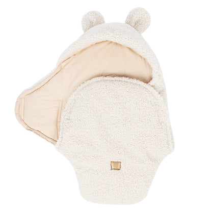 MeowBaby.de MeowBaby Einschlagdecke mit Bärenohren Bearly