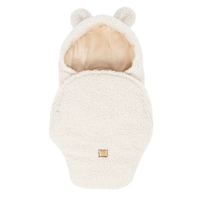 MeowBaby.de MeowBaby Einschlagdecke mit Bärenohren Bearly