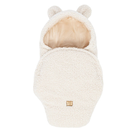 MeowBaby.de MeowBaby Einschlagdecke mit Bärenohren Bearly