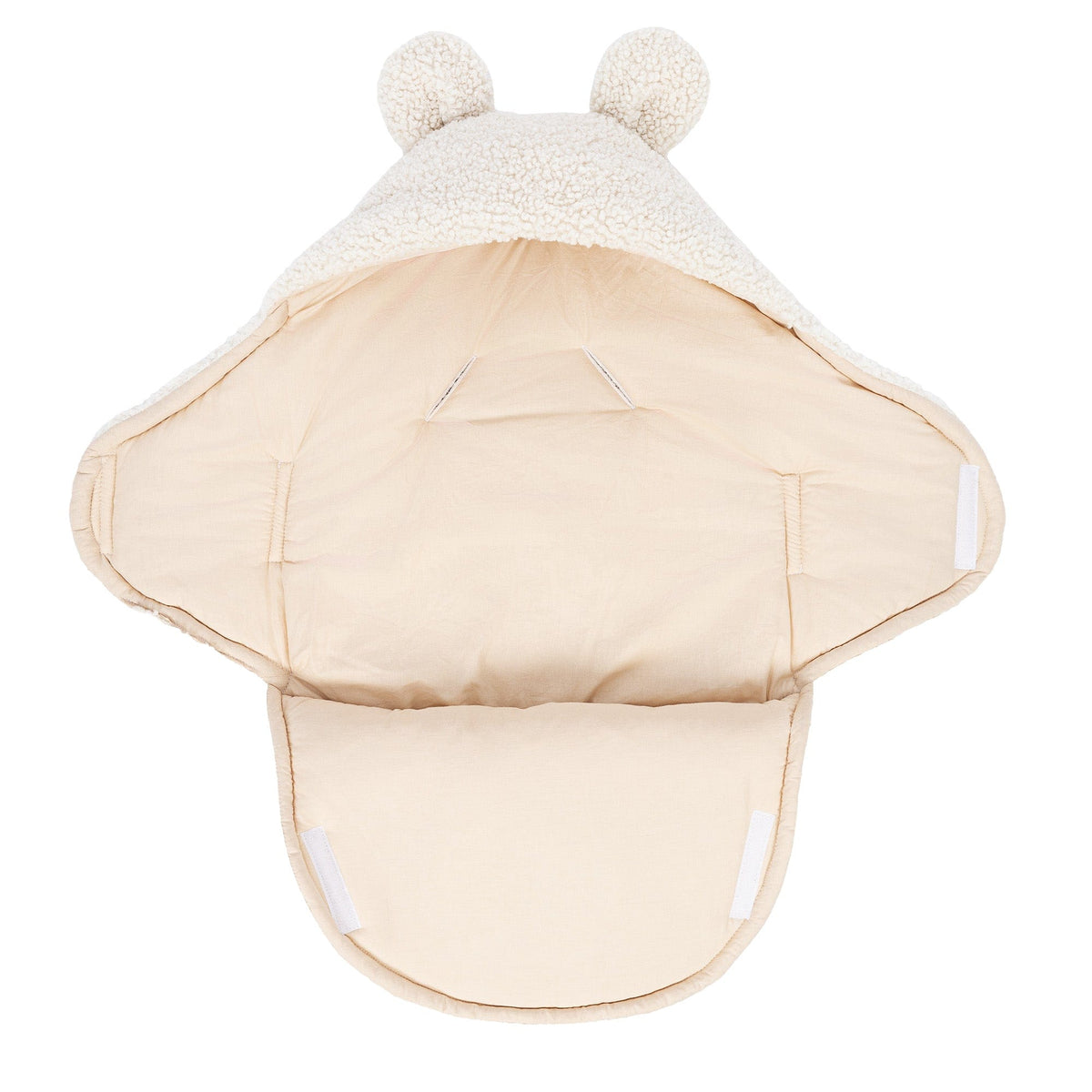 MeowBaby.de MeowBaby Einschlagdecke mit Bärenohren Bearly