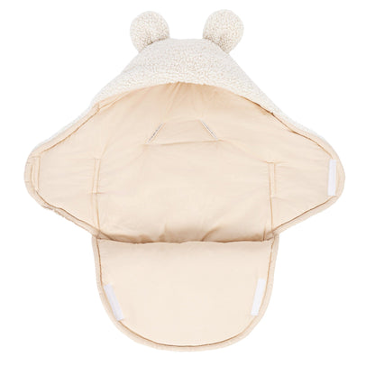 MeowBaby.de MeowBaby Einschlagdecke mit Bärenohren Bearly