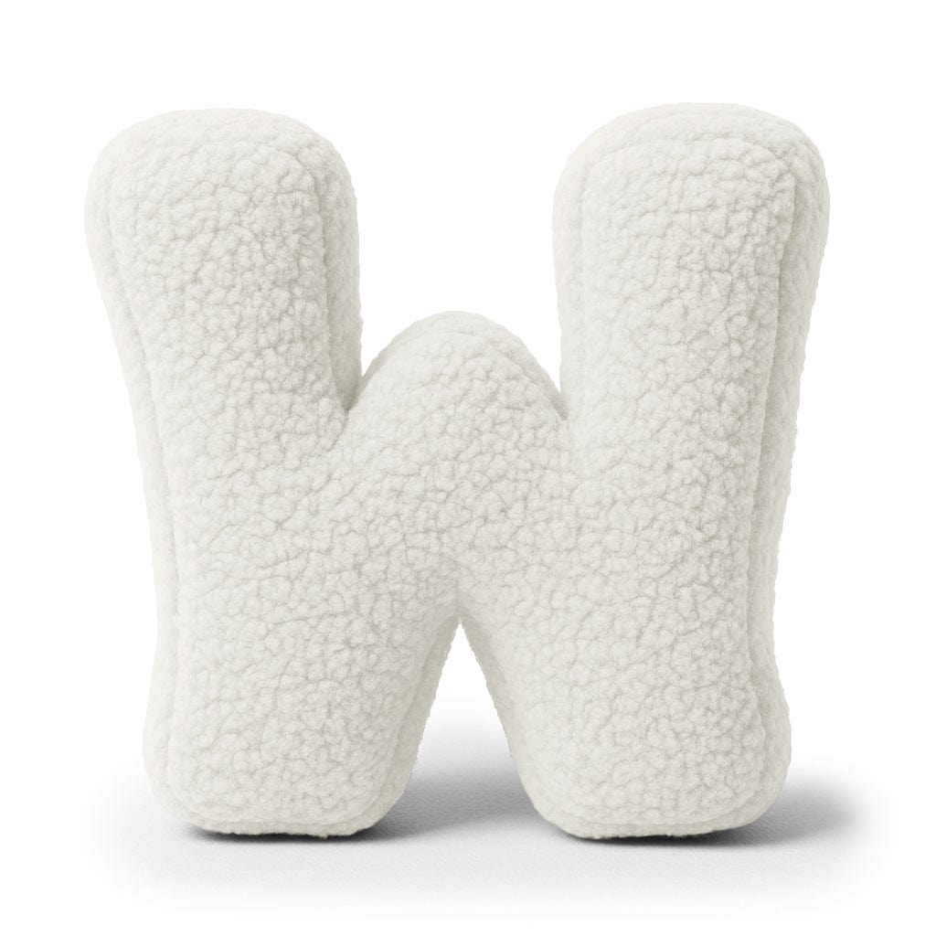 MeowBaby.de MeowBaby Buchstaben-Kissen Bearly - creme/weiß