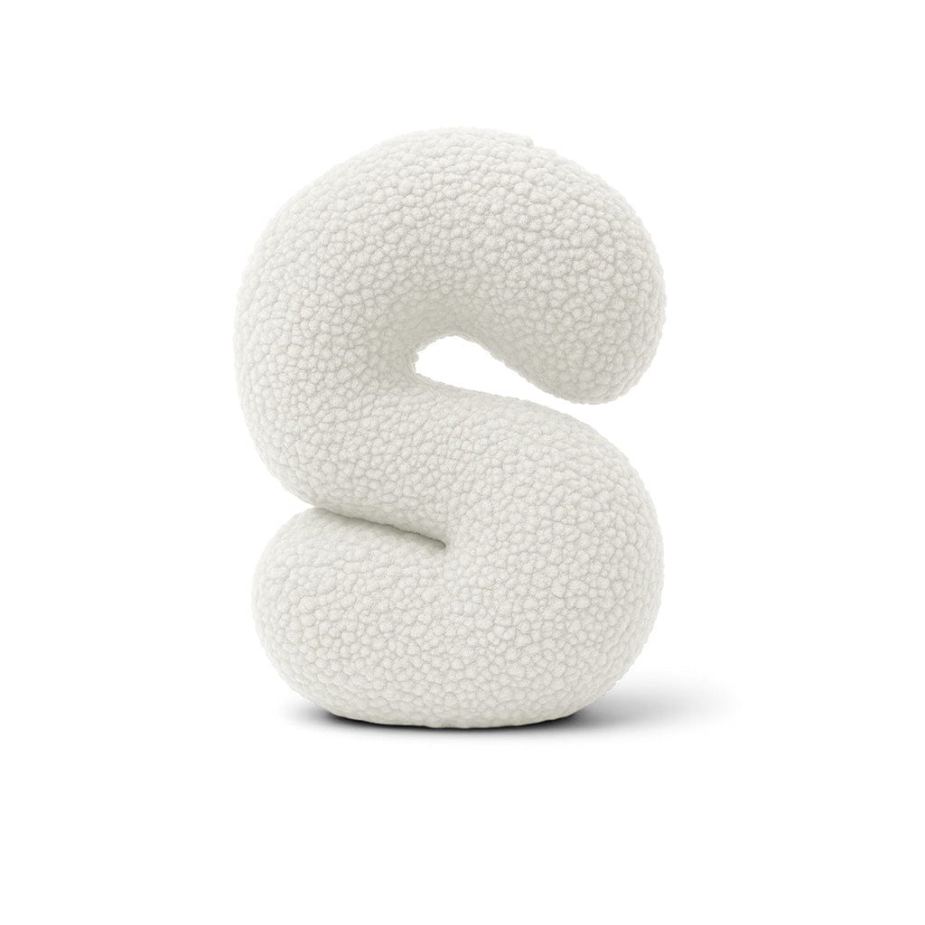 MeowBaby.de MeowBaby Buchstaben-Kissen Bearly - creme/weiß