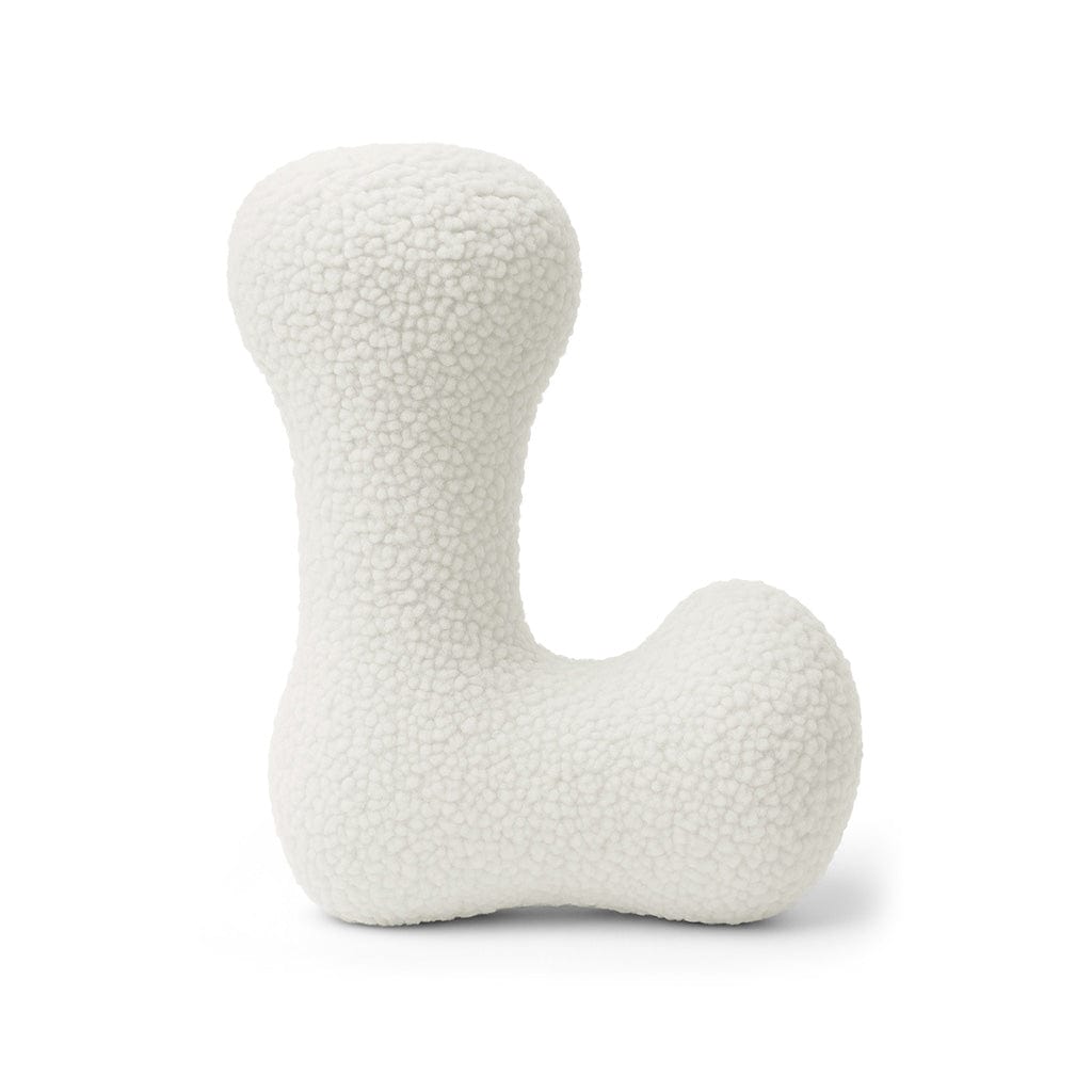 MeowBaby.de MeowBaby Buchstaben-Kissen Bearly - creme/weiß