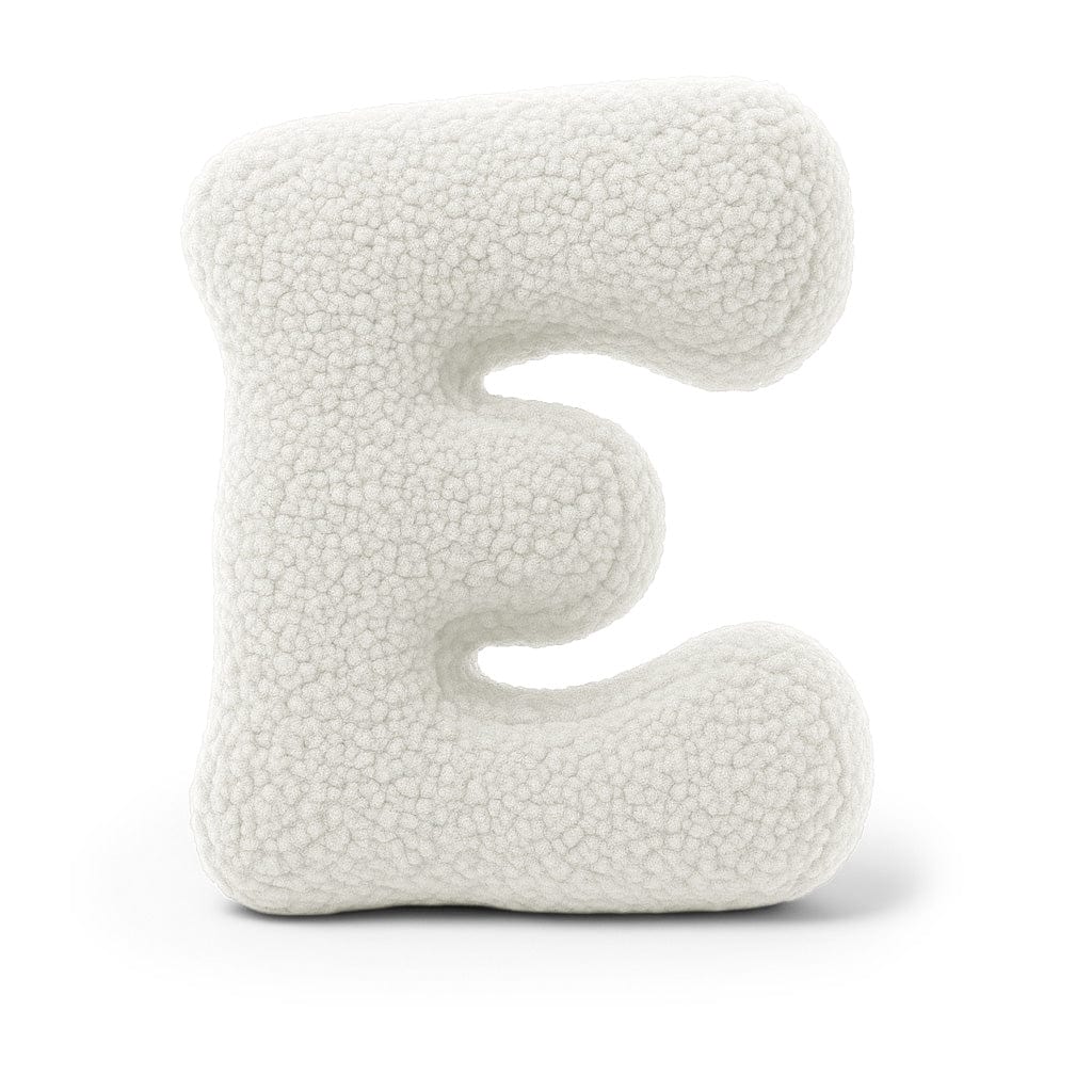 MeowBaby.de MeowBaby Buchstaben-Kissen Bearly - creme/weiß