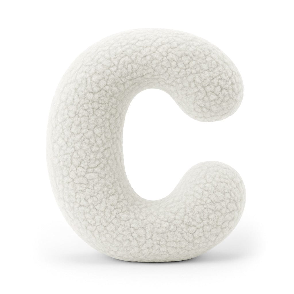 MeowBaby.de MeowBaby Buchstaben-Kissen Bearly - creme/weiß