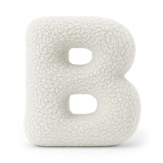 MeowBaby.de MeowBaby Buchstaben-Kissen Bearly - creme/weiß