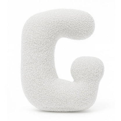 MeowBaby.de MeowBaby Buchstaben-Kissen Bearly - creme/weiß