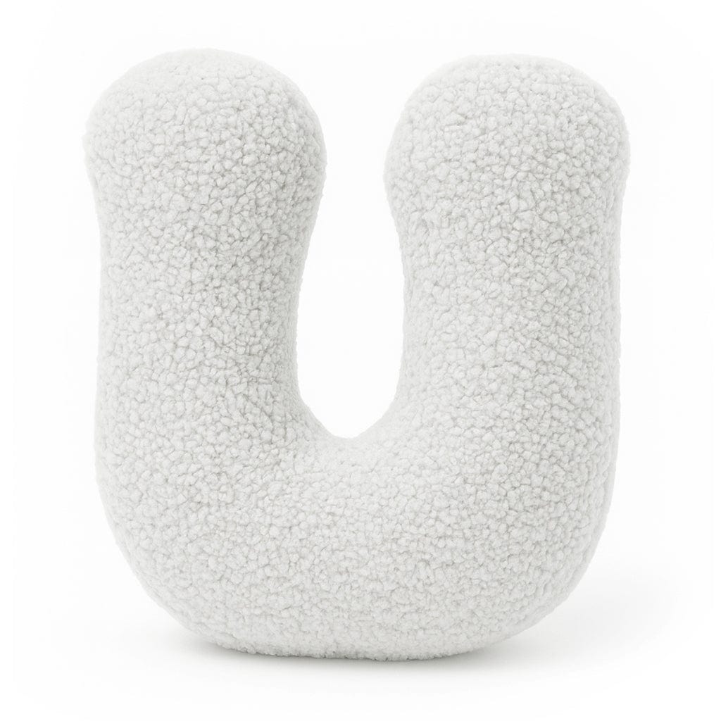 MeowBaby.de MeowBaby Buchstaben-Kissen Bearly - creme/weiß