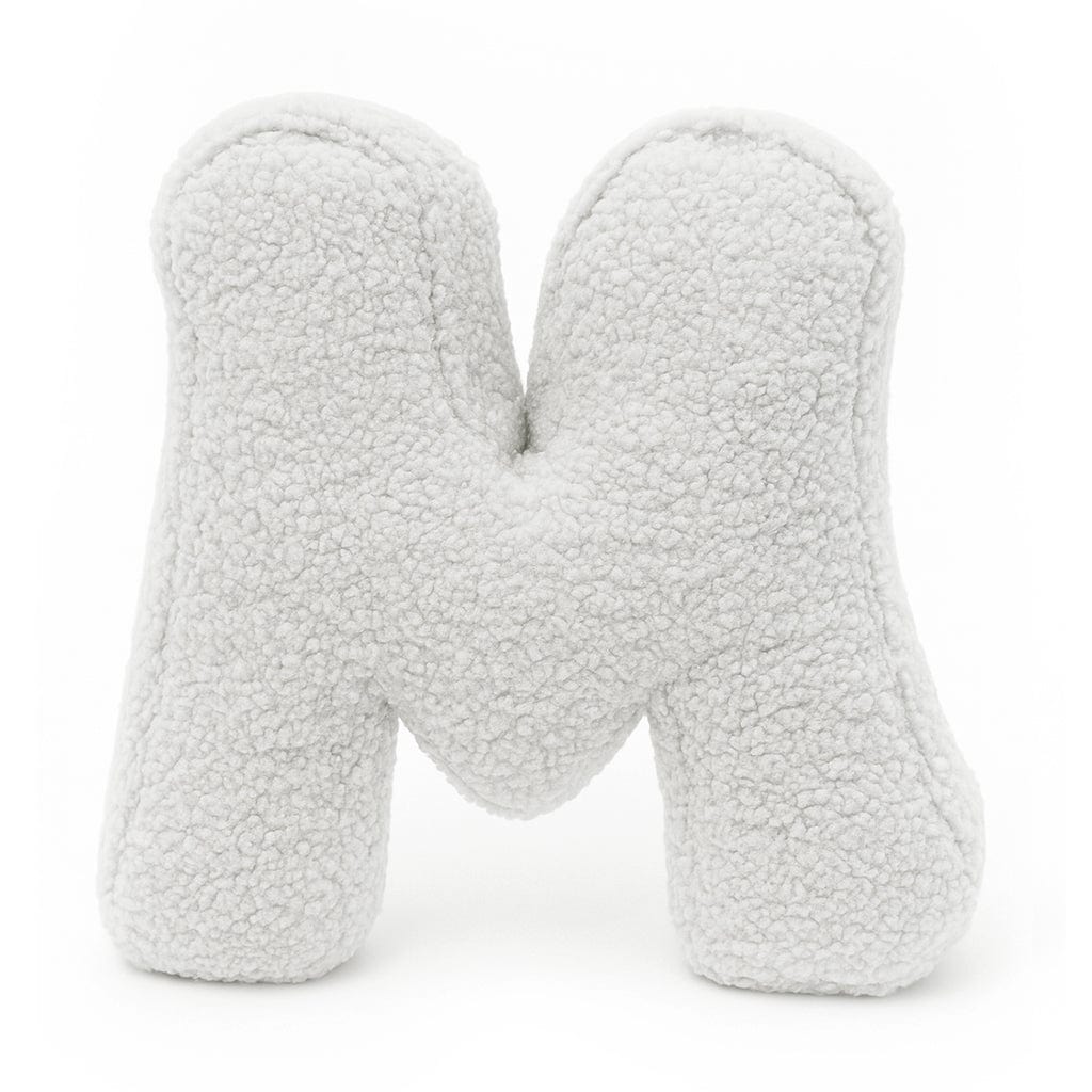 MeowBaby.de MeowBaby Buchstaben-Kissen Bearly - creme/weiß