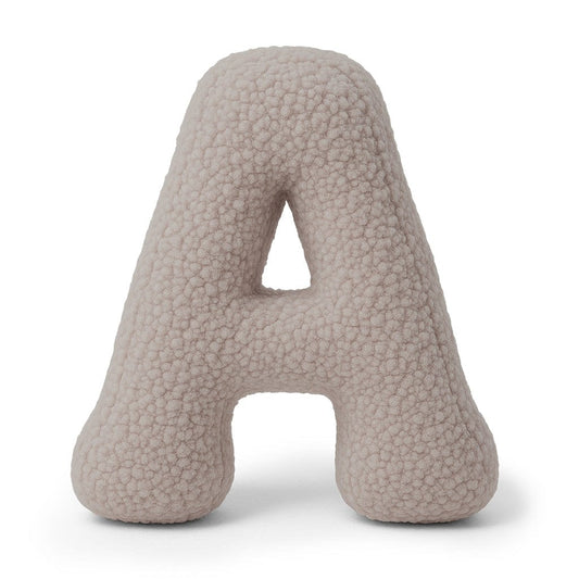 MeowBaby.de MeowBaby Buchstaben-Kissen Bearly - taupe