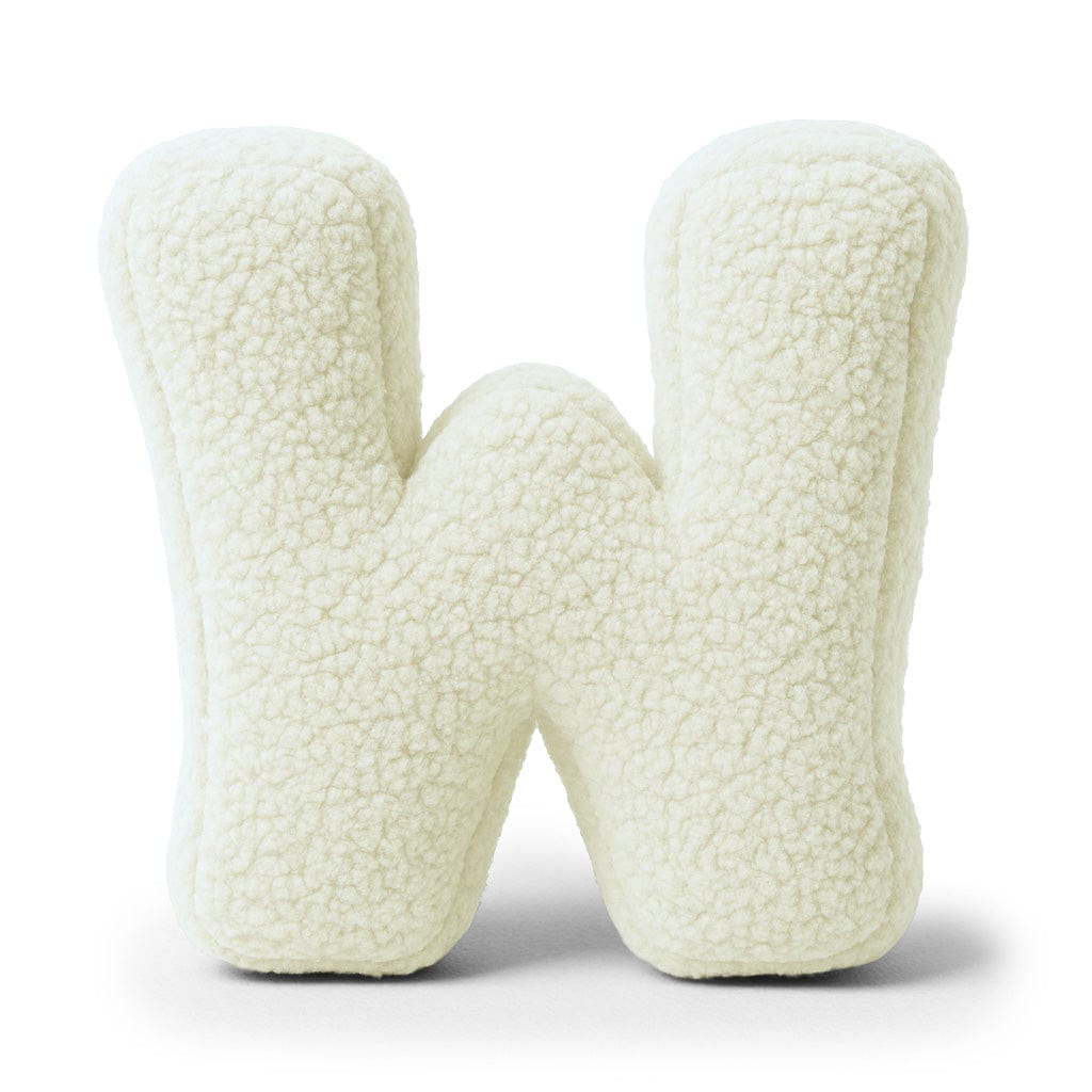 MeowBaby.de MeowBaby Buchstaben-Kissen Bearly - creme/beige