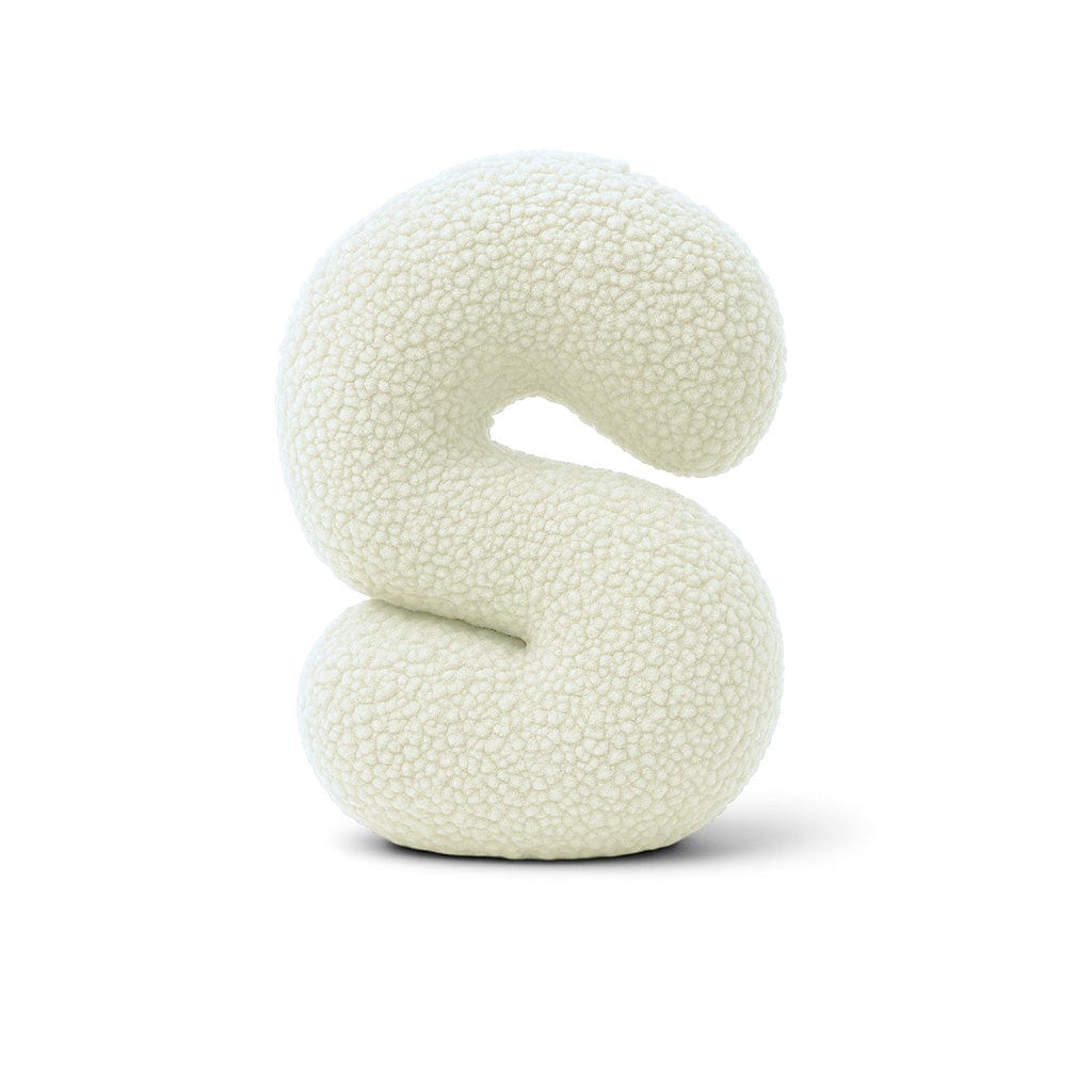 MeowBaby.de MeowBaby Buchstaben-Kissen Bearly - creme/beige